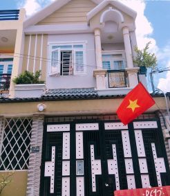 Nhà Bán quận Bình Tân | Diện Tích 5m x 15m, nở hậu 5.02m Xây dựng 1 trệt 1 lầu, có 2 Phòng ngủ